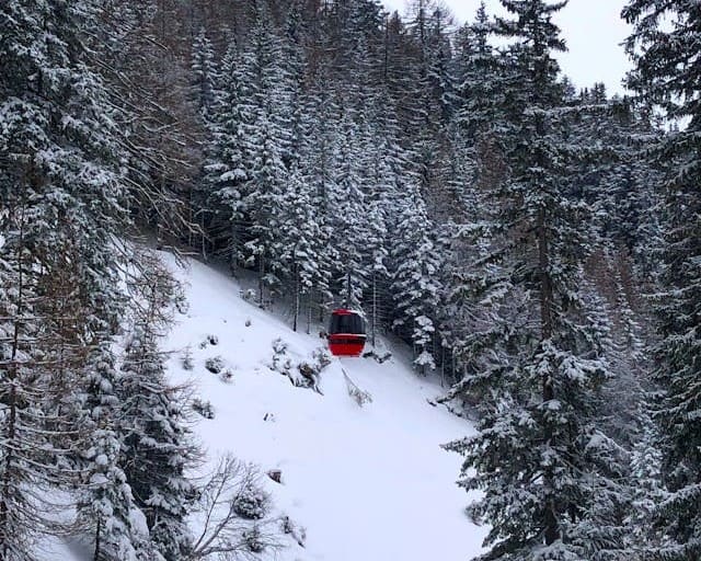 Cable car in Shahdag